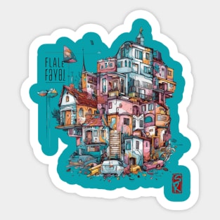 Color city Sticker